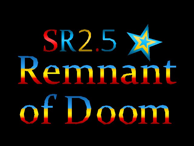 Star Revenge 2.5 - Remnant of Doom Title Screen